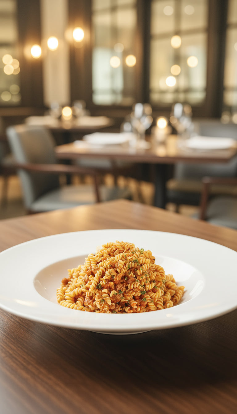 Rotini bolognaise
