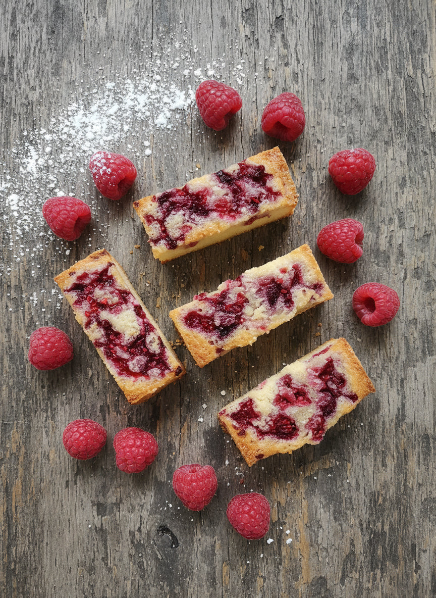 Financier framboise