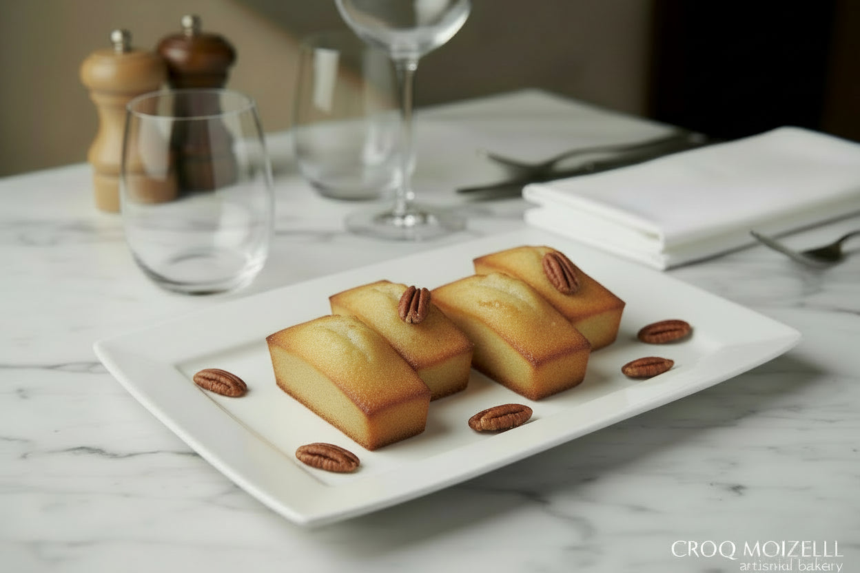 Financiers Noix de Pécan – Paquet de 4