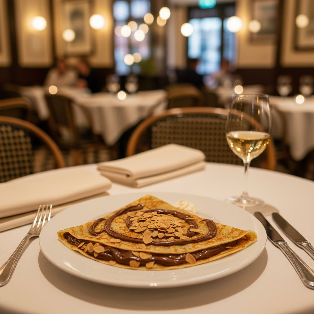 Crêpe Nutella Amandes