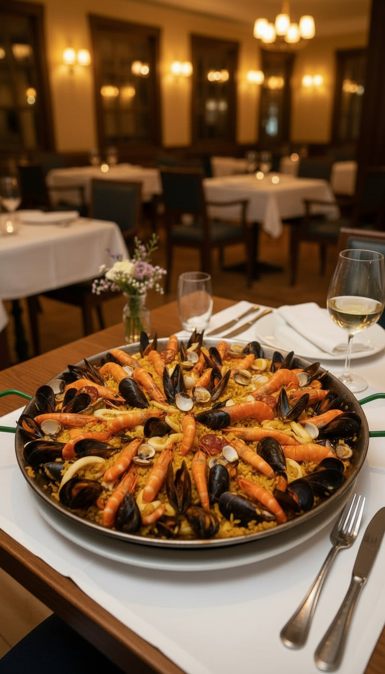 Paella fruits de mer