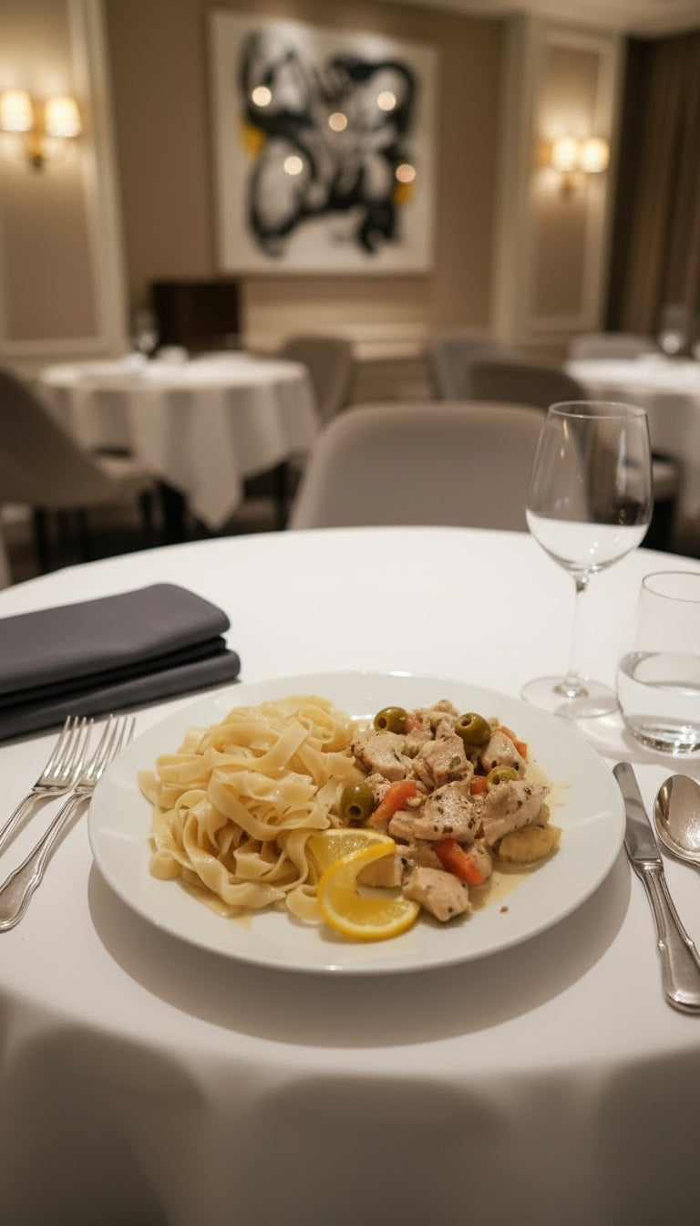 Poulet citron olives