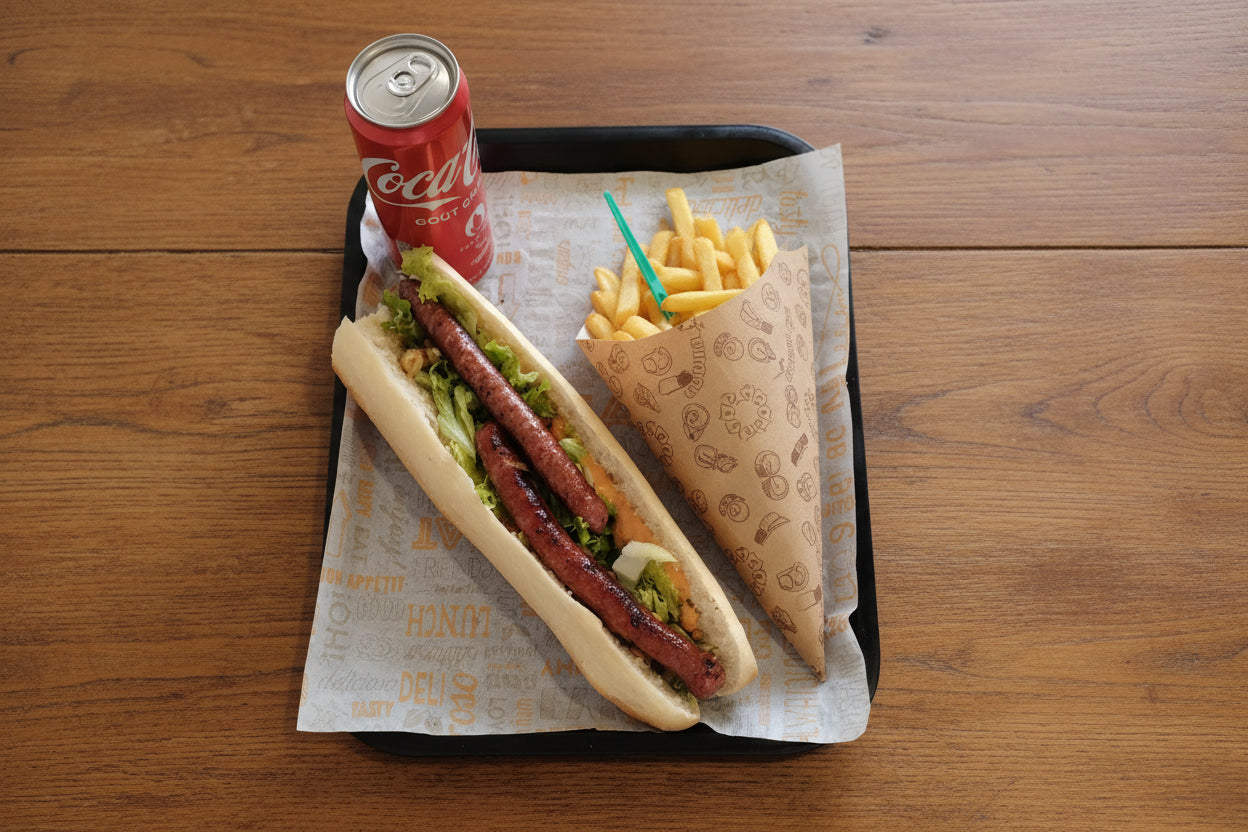 Menu Sandwich Américain